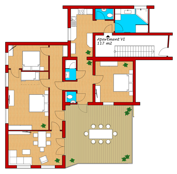 apartment 6 layout